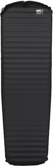 High Peak Kodiak L Αυτοφούσκωτο Μονό Υπόστρωμα Camping 195x60cm Πάχους 8cm Μαύρο