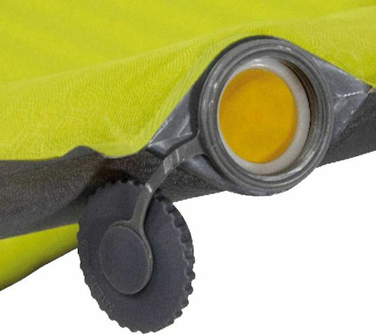 High Peak Oregon L Self-Inflating Single Camping Sleeping Mat 195x60cm Thickness 5cm in Yellow color