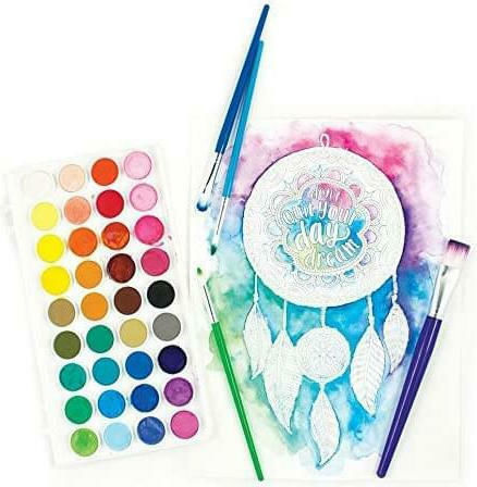 Ooly Watercolor Paint Pods & Brush Σετ Νερομπογιές Πολύχρωμες με Πινέλο 36τμχ