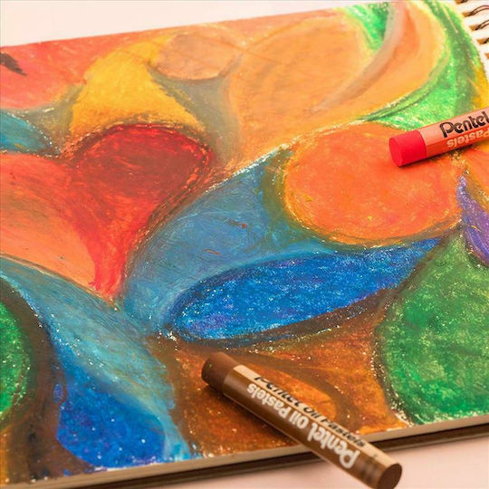 Pentel Oil Pastels Arts Oil Pastels 12colours ΡΗΝ12
