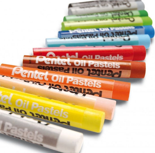 Pentel Oil Pastels Arts Oil Pastels 12colours ΡΗΝ12