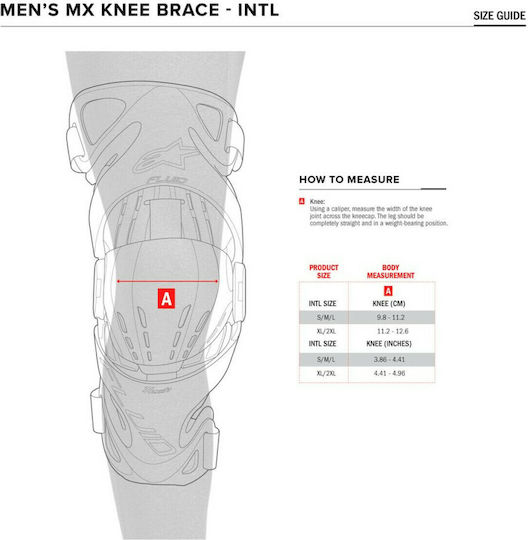 Alpinestars Bionic 7 Level 1 Προστατευτικές Επιγονατίδες Motocross Κίτρινο Χρώμα