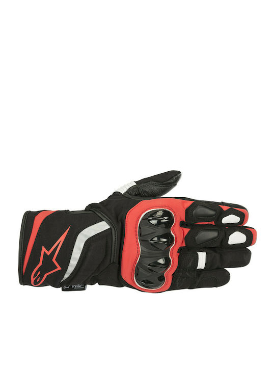 Alpinestars T-SP W Drystar Χειμερινά Ανδρικά Γάντια Μηχανής Softshell Αδιάβροχα Κόκκινα