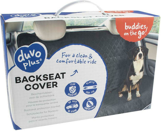Duvo Plus Wasserdicht Sitzbezug Autozubehör für Hunde 142x120cm Schwarz