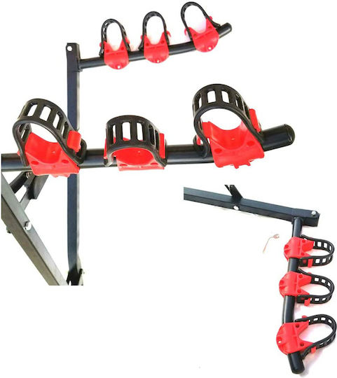 Autoline Car Bike Tow Hitch Rack for 3 Bikes