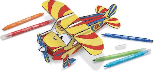 Carioca Creat & Color Jet Junior 3D Σετ Ζωγραφικής 25x23cm 10τμχ