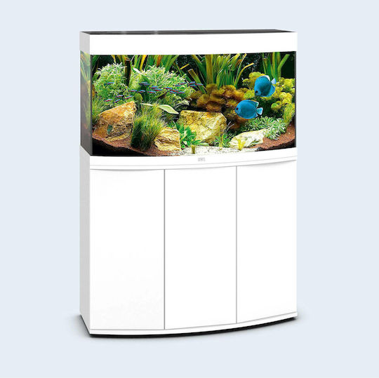 Juwel Vision 180 LED Acvariu de Pești cu Capacitate de 180lt cu Iluminare, Încălzitor, Circulator, Filtru și 92x41x55cm. Alb