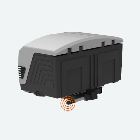 Enganches Aragon Towbox V3 Кола Кутия за Багаж Котсадору Автомобил с Едно Отваряне Капацитет 400лт Сив