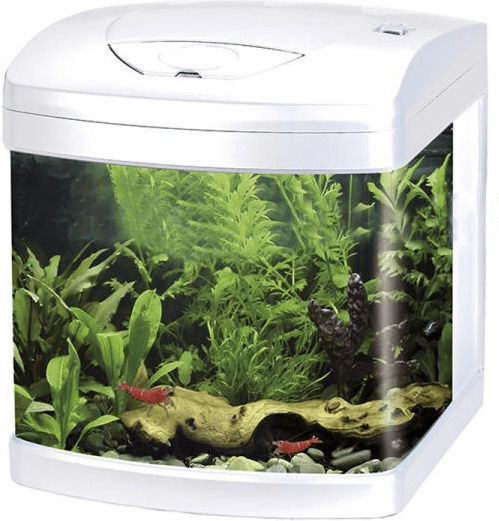 Croci xCube 26 Led Fish Aquarium Capacity 26lt with Lighting, Filter and 31x32x37cm Black