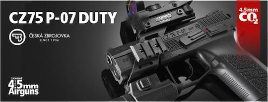 Asg Αερο Pistole CO2 CZ 75 P-07 Duty Blowback