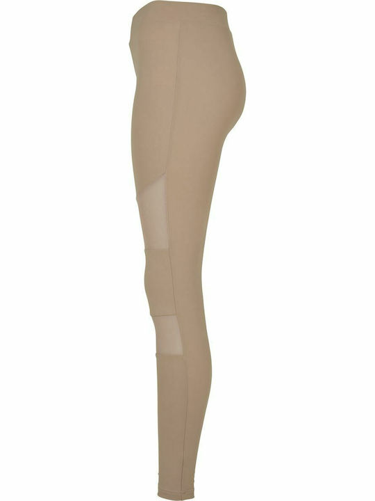 Women's Long Training Legging Soft Taupe
