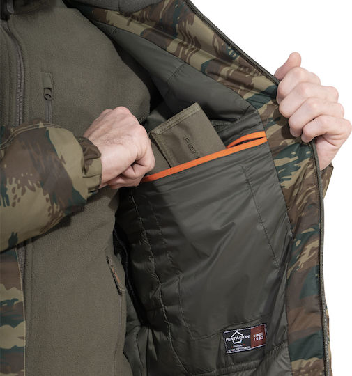 Pentagon Hoplite Parka Military Jacket Greek Camo Greek Camouflage