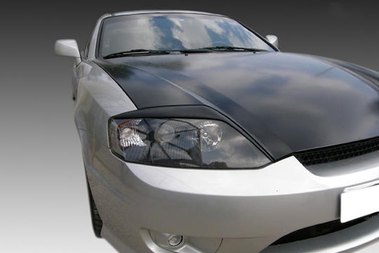 Motordrome Car Headlight Eyelashes for Hyundai Coupé 2002-2008