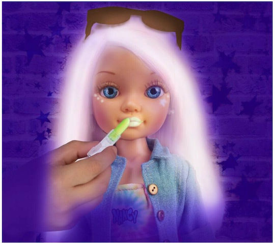 Giochi Preziosi Λαμπερή στο Σκοτάδι Κούκλα Nancy Λαμπερή Στο Σκοτάδι για 3+ Ετών 43εκ.