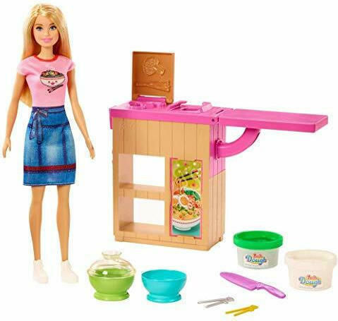 Barbie Nudel - Werkstatt Puppenset für 4++ Jahre