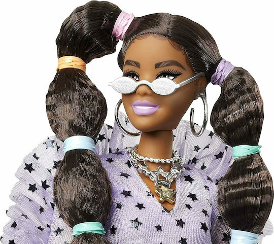 Barbie Bobble Hair Ties Κούκλα Extra για 3+ Ετών
