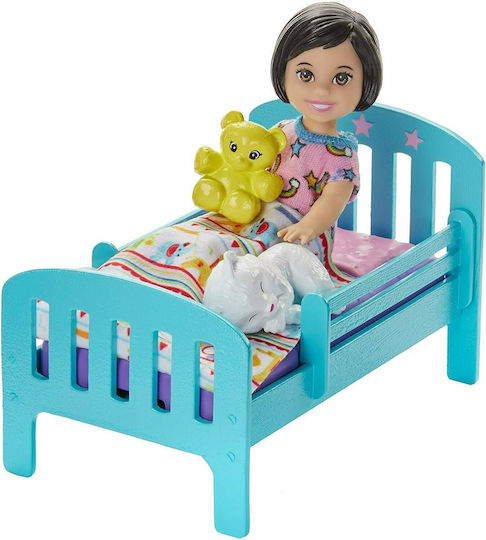 Barbie Skipper Babysitters - Schlafenszeit Puppenset für 3+ Jahre alt+ Jahre
