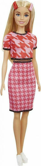 Barbie Fashionistas Doll Fashionistas 169, Blond Hair & Pink Outfit for 3+ years+ Years 30cm