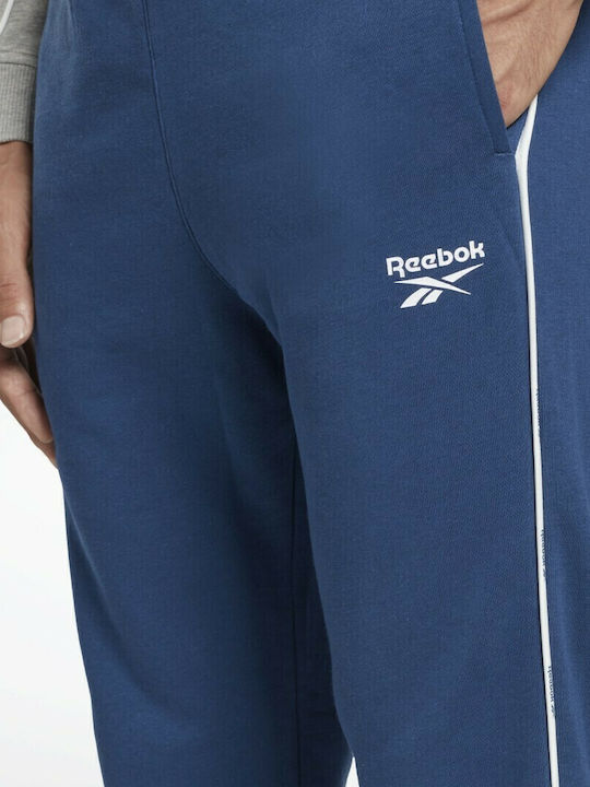Workout Ready Piping Jogginghose mit Gummizug Batik Blue