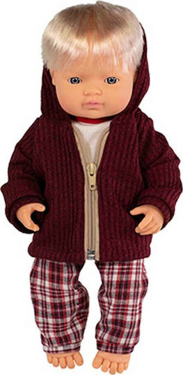 Miniland Cold Weather Trousers Set Boy Doll