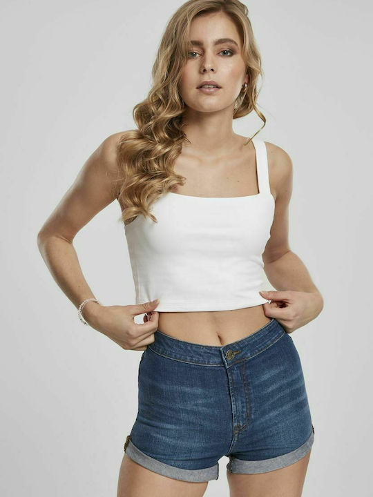 Urban Classics 2Pack Αμάνικο Crop Top Μαύρο