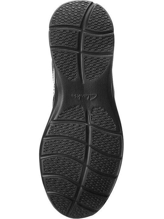 Cotrell Edge Δερμάτινα Ανδρικά Casual Παπούτσια Ανατομικά Μαύρα