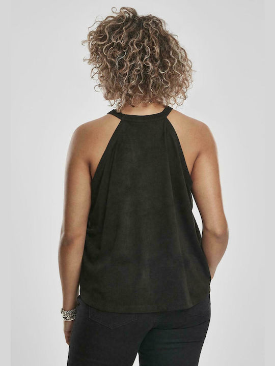 Urban Classics TB2991 Women's Summer Blouse Sleeveless Black