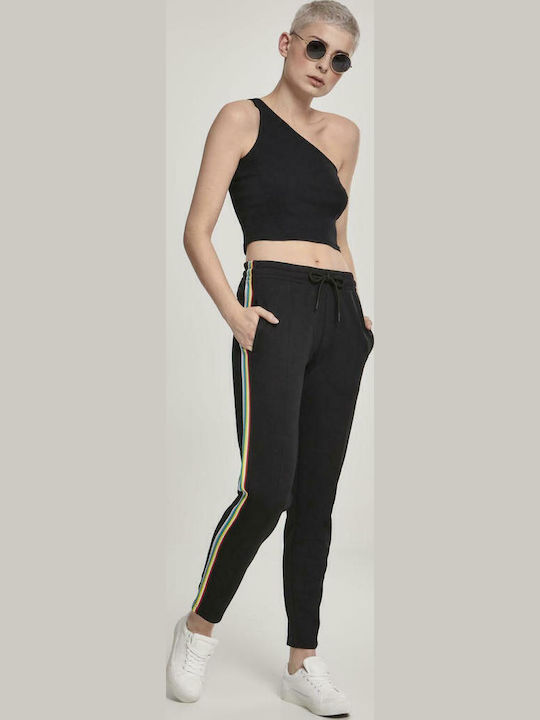 Γυναικείο Αθλητικό Crop Top Black