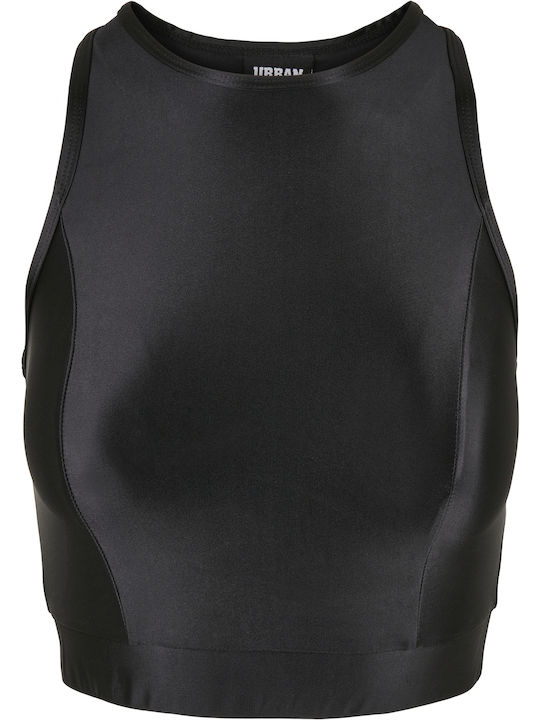Women's Crop Top Sleeveless Black