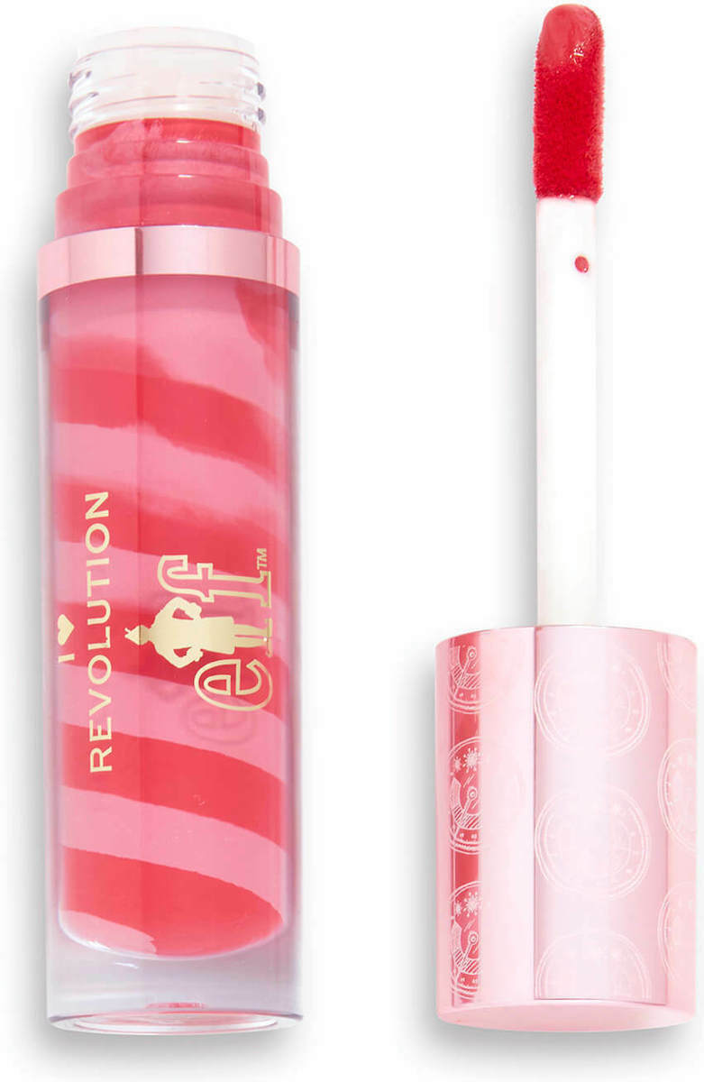 Revolution Beauty X Elf Candy Cane Lip Gloss Cheer Skroutz.gr