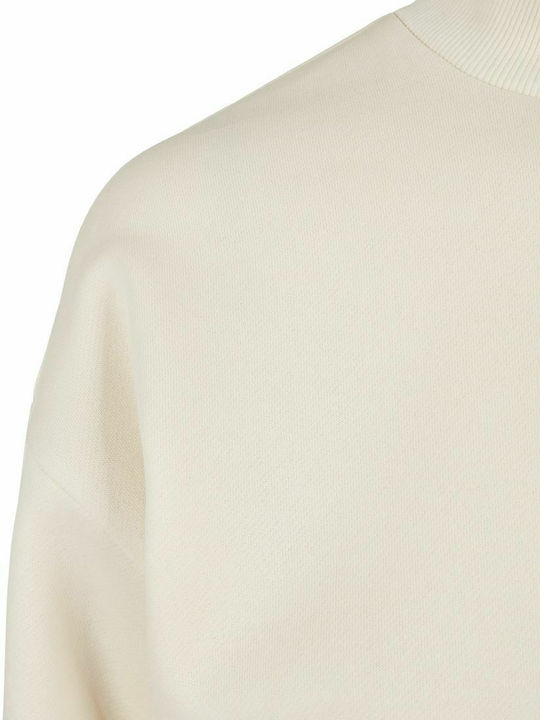 Cropped Women's Sweatshirt White