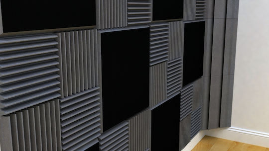 EQ Acoustics Colourpanel 60 Tile Schallabsorbierendes Paneel (6Stück) 60cm x 60cm x 50mm