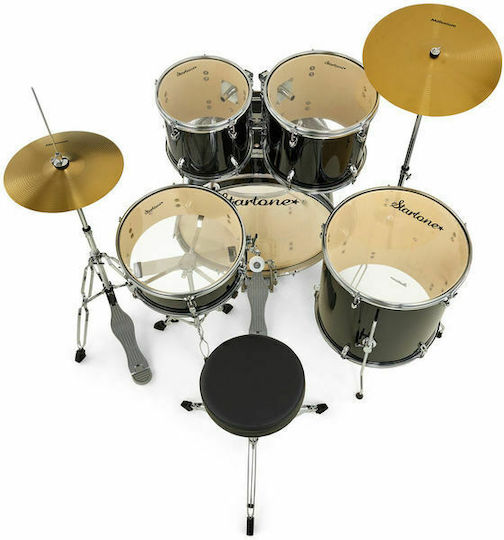 Startone Star Set Standard Drum Set Black