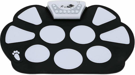 Ηλεκτρονικά Ντράμς W758 Roll UP Drum Kit σε Μαύρο Χρώμα