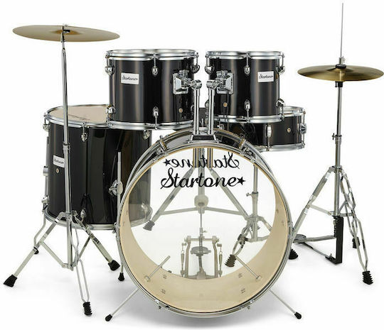 Startone Star Set Standard Drum Set Black