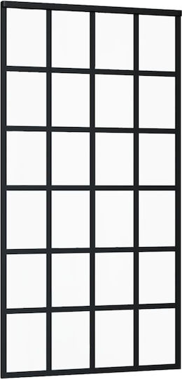 Tür Innentür Aluminium 151022 Black 102x205cm