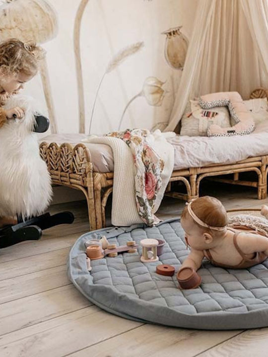 Play&go Детски Килими Син 120x120см