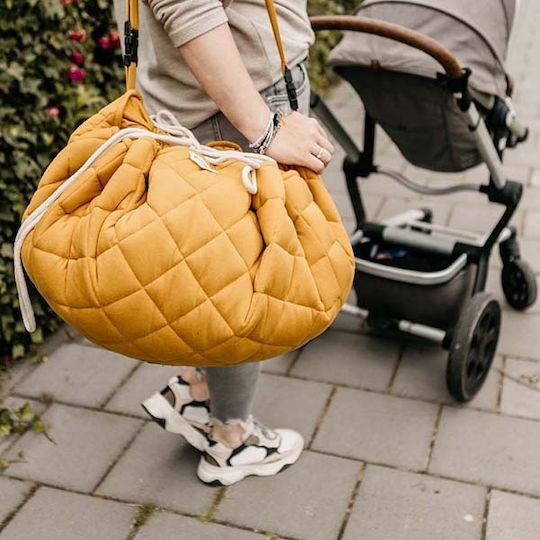 Play&go Детски Килими Жълт 140x140см