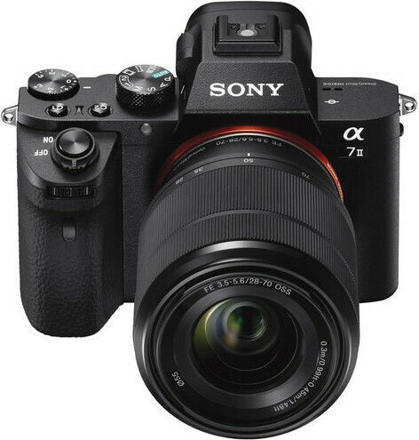 Sony α7 Mark II Mirrorless Φωτογραφική Μηχανή Kit (FE 28-70mm F3.5-5.6 OSS) Μαύρη