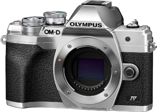 Olympus OM-D E-M10 Mark IV Безогледален Фотоапарат Body Сребриста