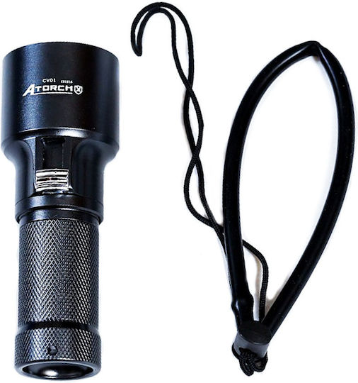 Atorch Diving Safety Light LED with Brightness 300lm for Maximum Depth 100m