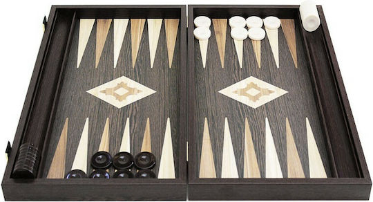 Manopoulos Wenge Replica Lucrat manual Table Lemn cu Piese 48x48cm