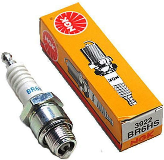NGK Motorcycle Spark Plugs BR6HS Anti-Parasitic