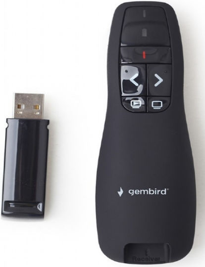Gembird Presenter με Κόκκινο Laser και Πλήκτρα Slideshow