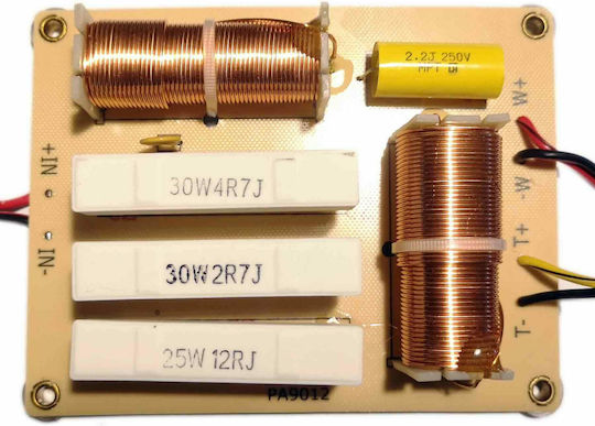 REACT Crossover Ηχείου SEC-121 Αντίστασης 8Ω 388x388mm