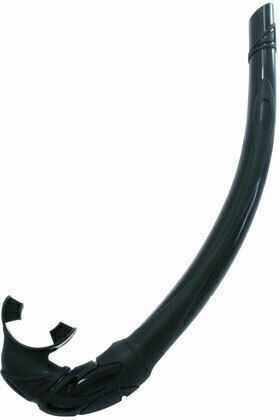 XDive Dario Snorkel Black with Silicone Mouthpiece