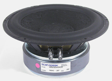 Scan Speak Tieftöner Lautsprecher 18W/8545K00 6.5" Widerstand 8Ω