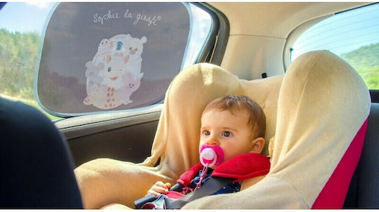 Sophie La Girafe Car Side Shades 36cm 2pcs