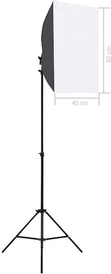 vidaXL Kit Φωτισμού 24W Ατσάλινα 2τμχ