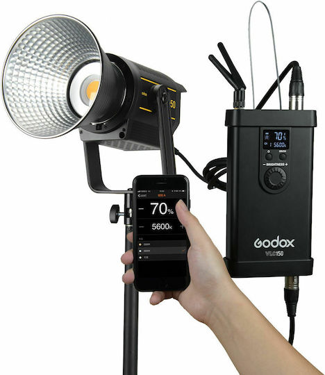 Godox VL150 LED Bowens Mount COB Licht 5600K 150W mit Lichtstärke Lux 61000